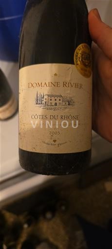 Lugina e Ronës Bregdeti i Rodanit Domaine Rivier 2005