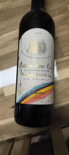 Bordo Лусак-Сент-Емилион Château Tour Calon 1970