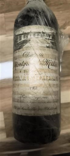 Bordeaux Pauillac Château Montgrand-Milon 1981