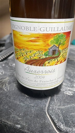 Žura Nespecificirano Vignoble Guillaume Auxerrois 2004