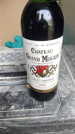 Bordo Haut-Médoc Château Grand Moulin 1985