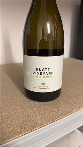 Kalifornijske AVA Долина Сонома Platt Vineyard Chardonnay Estate Reserve 2023