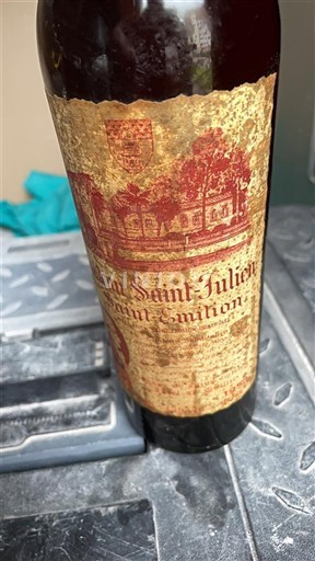 Bordeaux Saint-Émilion Château Saint-Julien 1953