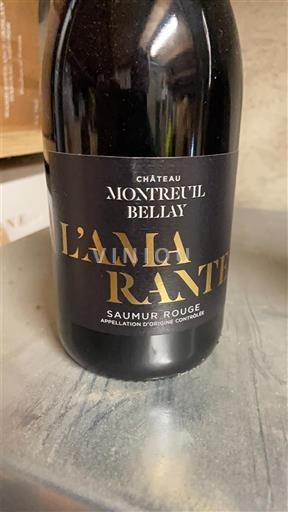 Vale do Loire Saumur Château Montreuil Bellay L'Amarante Não Sazonado