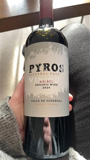 Сан Хуан Nespecificirano Pyros Malbec Organic Wine 2024