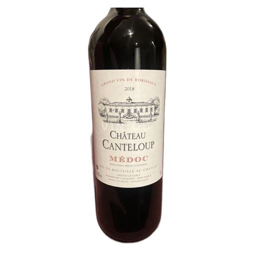 Burdeos Médoc Château Canteloup 2018