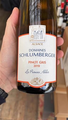 Алзас Аласас Domaine Domaines Schlumberger Les Princes Abbés 2019