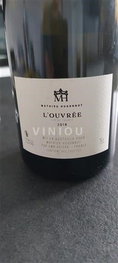 Burgundija Mathieu Mugonnot L'Ouvrée 2018