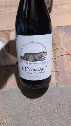 Languedoc og Roussillon Pays d'oc Le FAT bastard Syrah 2023