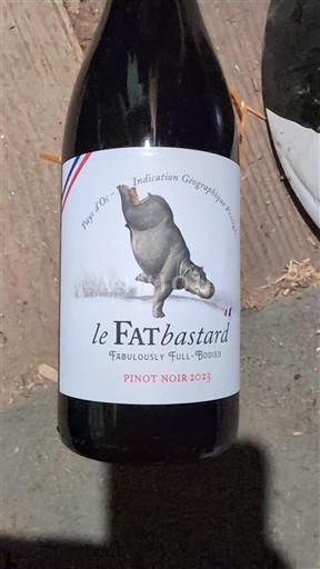 Languedoc og Roussillon Pays d'oc Le FAT bastard Pinot Noir 2023