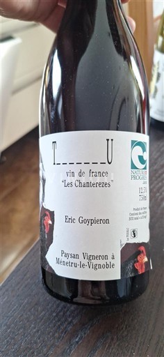 Žura Кот д'Жура Eric Goypieron Les Chanterezes 2022