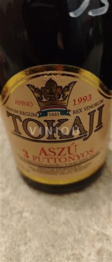 Токај Nespecificirano Aszú 3 Puttonyos 1993