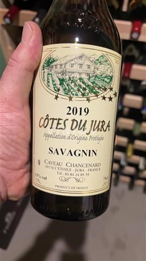 Žura Кот д'Жура Caveau Chancernard Savagnin 2019