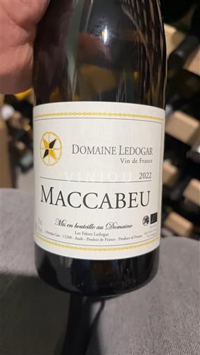 Лангедок Langdok Domaine Ledogar Maccabeu 2022