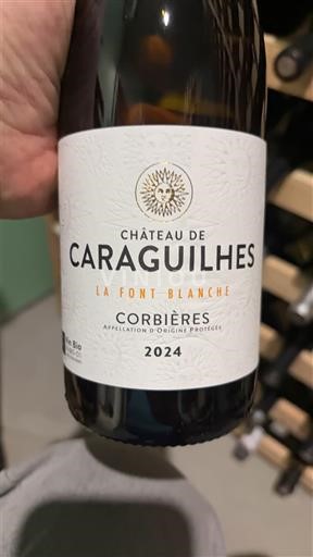 Languedok Corbières Château Caraguilhes La Font Blanche 2024