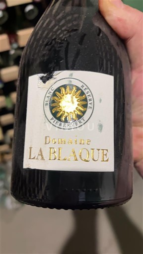 Lugina e Ronës Pierrevert Domaine La Blaque Blanc Réserve Jo Viti