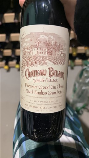 Bordo Сент-Емилион Гранд Кру Château Bel-Air 1993