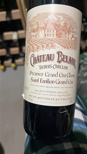 Bordo Сент-Емилион Гранд Кру Château Bel-Air 1994