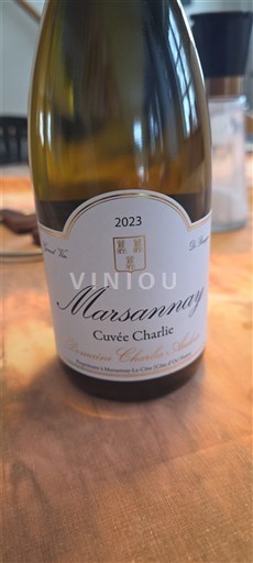 Vin Blanc sec Cuvée Charlie Domaine Collotte 2023 France Bourgogne Marsannay AOC
