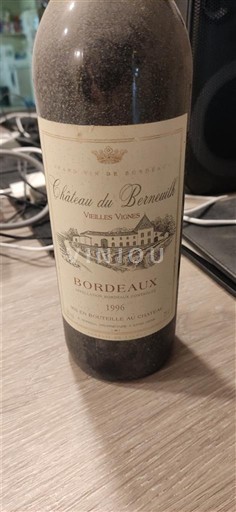 Bordeaux Château Bernat Vieilles Vignes 1996