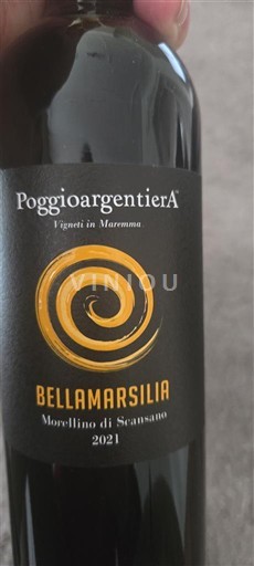 Toskana Морелино ди Сканcано Poggioargentiera Bellamarsilia 2021