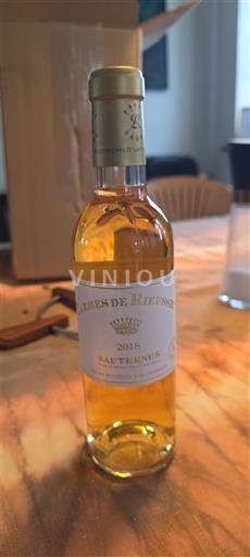 Bordo Сотерн Rieussec Carmes de Rieussec 2018