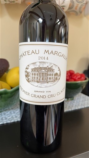 Bordeaux Margaux Grand Cru Château Margaux Grand Vin 2014