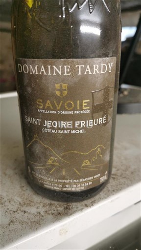 Savoja i Bugej Савоја Domaine Tardy Saint Jeoire Prieuré Côteau Saint Michel Non Millésimé