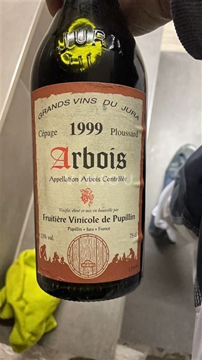 Jura Arbois Fruitière Vinicole de Pupillin Ploussard 1999