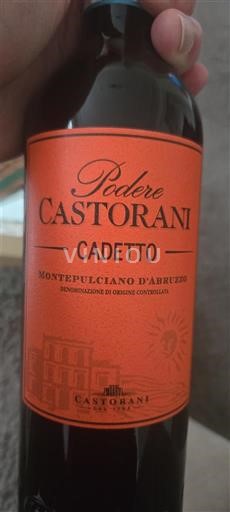 Abruco Монтепулчано д'Абруцо Podere Castorani Cadetto 2021