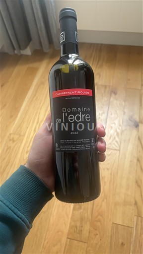 Languedoc og Roussillon Katalanske skråninger Domaine L'Edre Carrément Rouge 2022