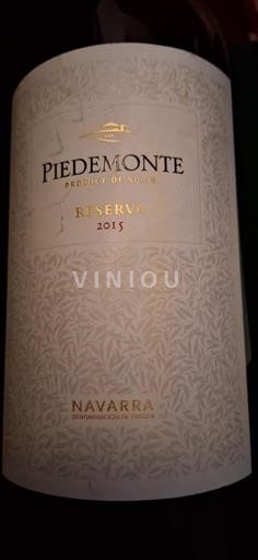 Navarra Piedemonte Reserva 2015