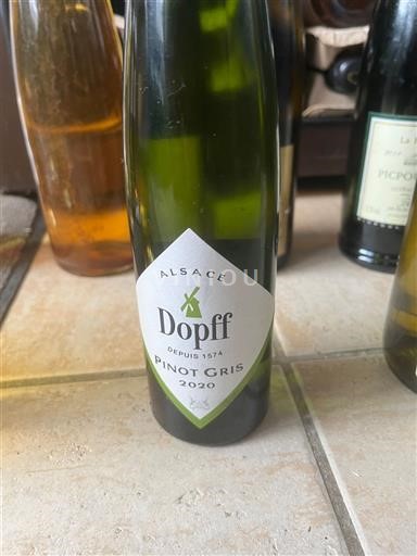 Алзас Аласас Dopff 2020