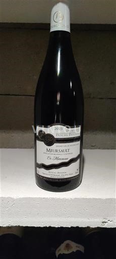 Bourgondië Meursault Domaine Pascal Pouhin En Marcausse 2023