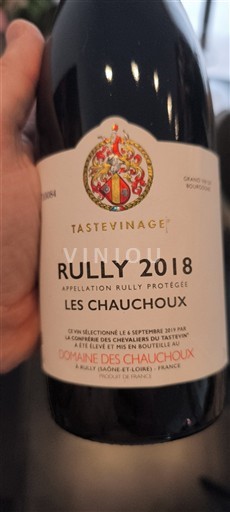 Borgoña Rully Domaine Chauchoux Les Chauchoux 2018