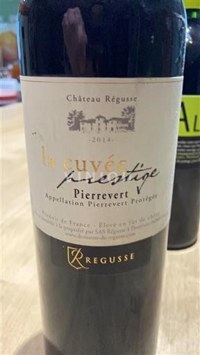 Lugina e Ronës Pierrevert Château Régusse La Prestige 2014