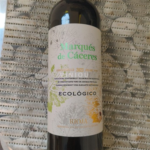La Rioja Rioja Marqués de Cáceres Ecológico 2023