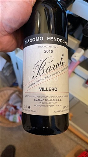 Piedmont Barolo Giacomo Fenocchio Villero 2010