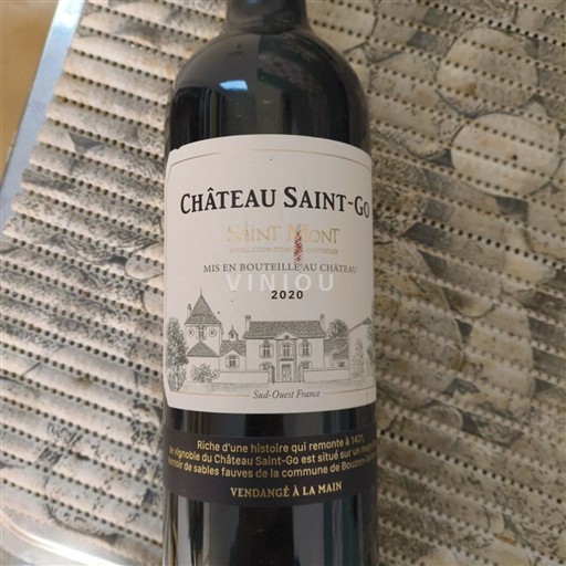 Jugperëndim Saint-Mont Château Saint-Go 2020