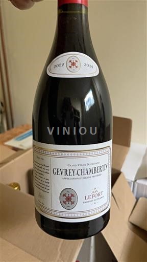 Burgund Gevrey-chambertin Jean Lefort 2019