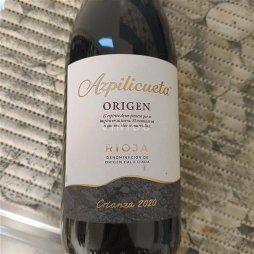 La Rioja Rioja Azpilicueta Origen Crianza 2020