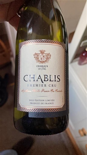 Burgund Chablis Premier Cru Chassaux et Fils 2021