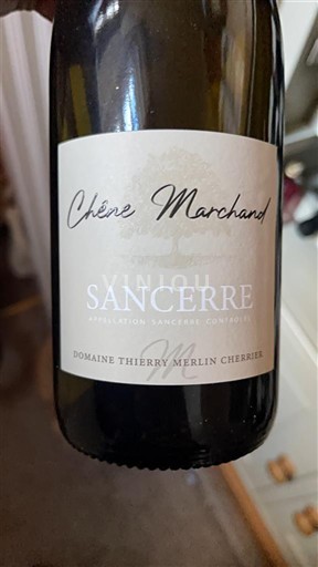Вина Blanc sec Chêne Marchand Domaine Thierry Merlin Cherrier 2022 Франція Луарська долина Сансер AOC