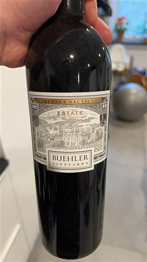 AVA kaliforniane Napa Valley Buehler Vineyards Estate Cabernet Sauvignon 2015