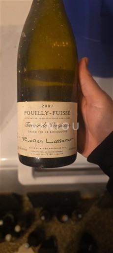 Burgund Pouilly-fuissé Roger Lassarat Terroir de Vergisson 2007