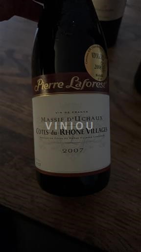 Lugina e Ronës Fshatrat e Rrjedhave të Ronës Pierre Laforest Massif d'Uchaux 2007