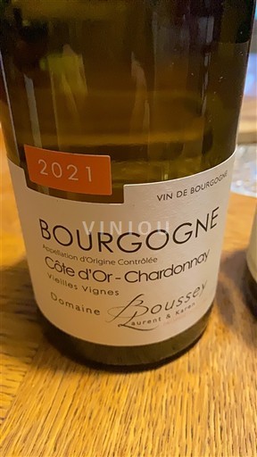 Burgund Ikke spesifisert Domaine Boussey Vieilles Vignes 2021