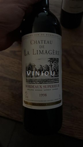 Burdeos Bordeaux superior Château La Limagère 1998