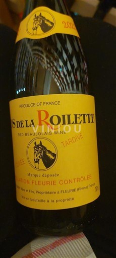 Beaujolais Fleurie Clos de la Roilette Tardive 2022