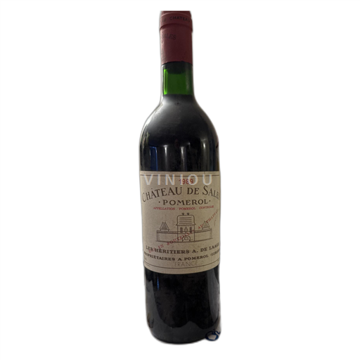 Bordeaux Pomerol Château de Sales 1989